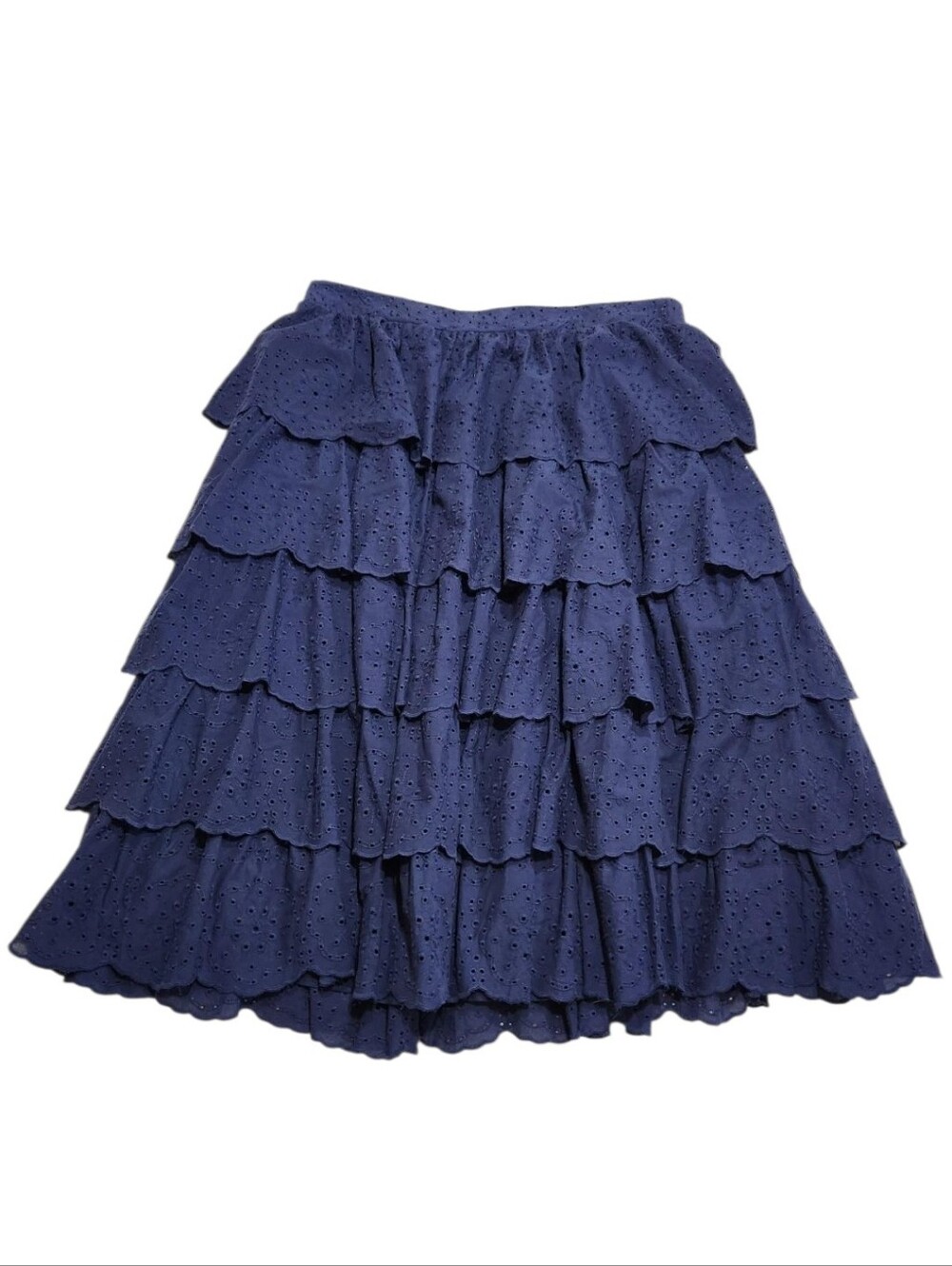 Torrid NWT Plus Size Belle Isle Pull-On Tiered Midi Skirt Size 2 (2X) 18 - 20